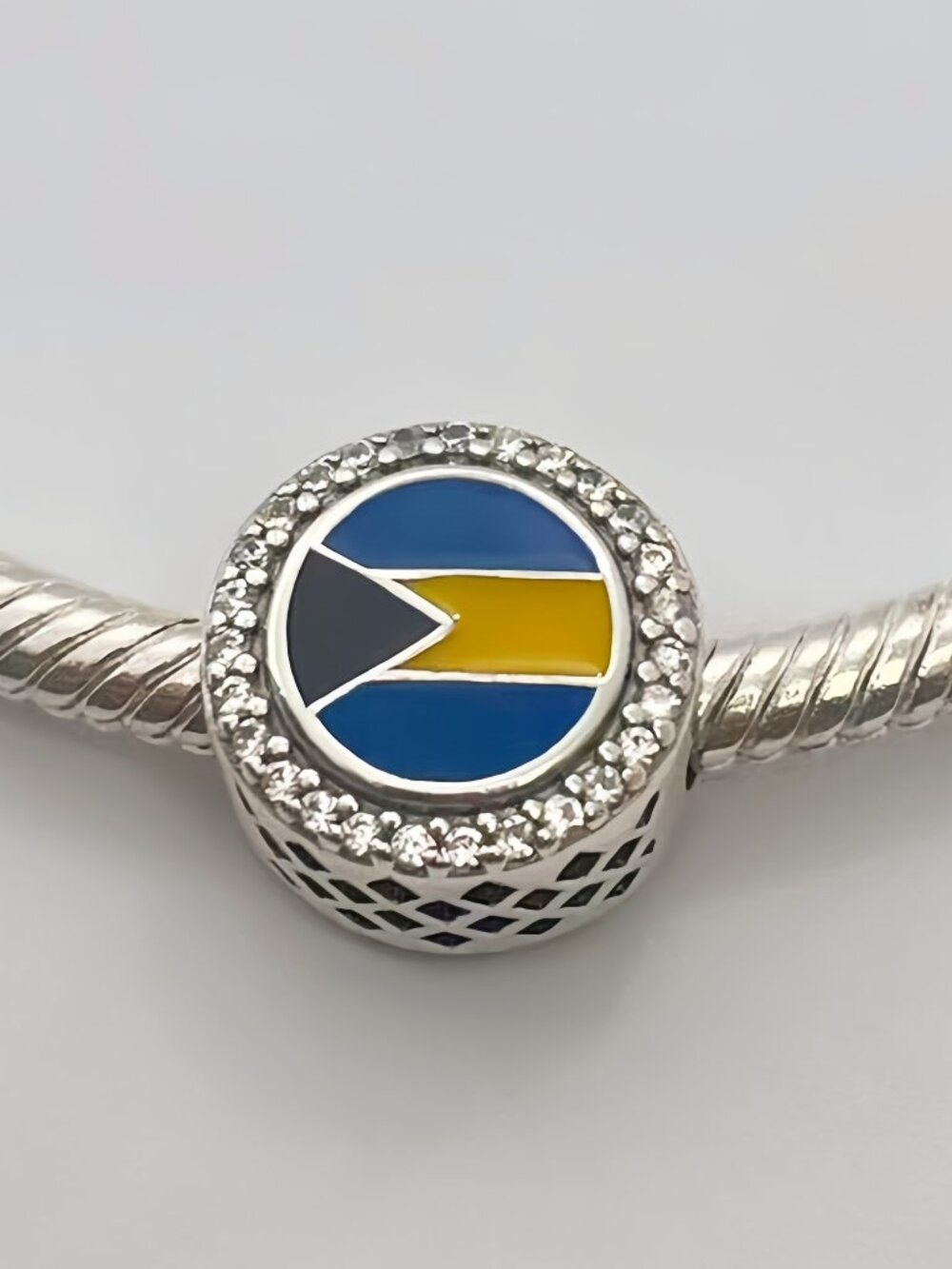 Pandora Bahamas Flag Exclusive Charm